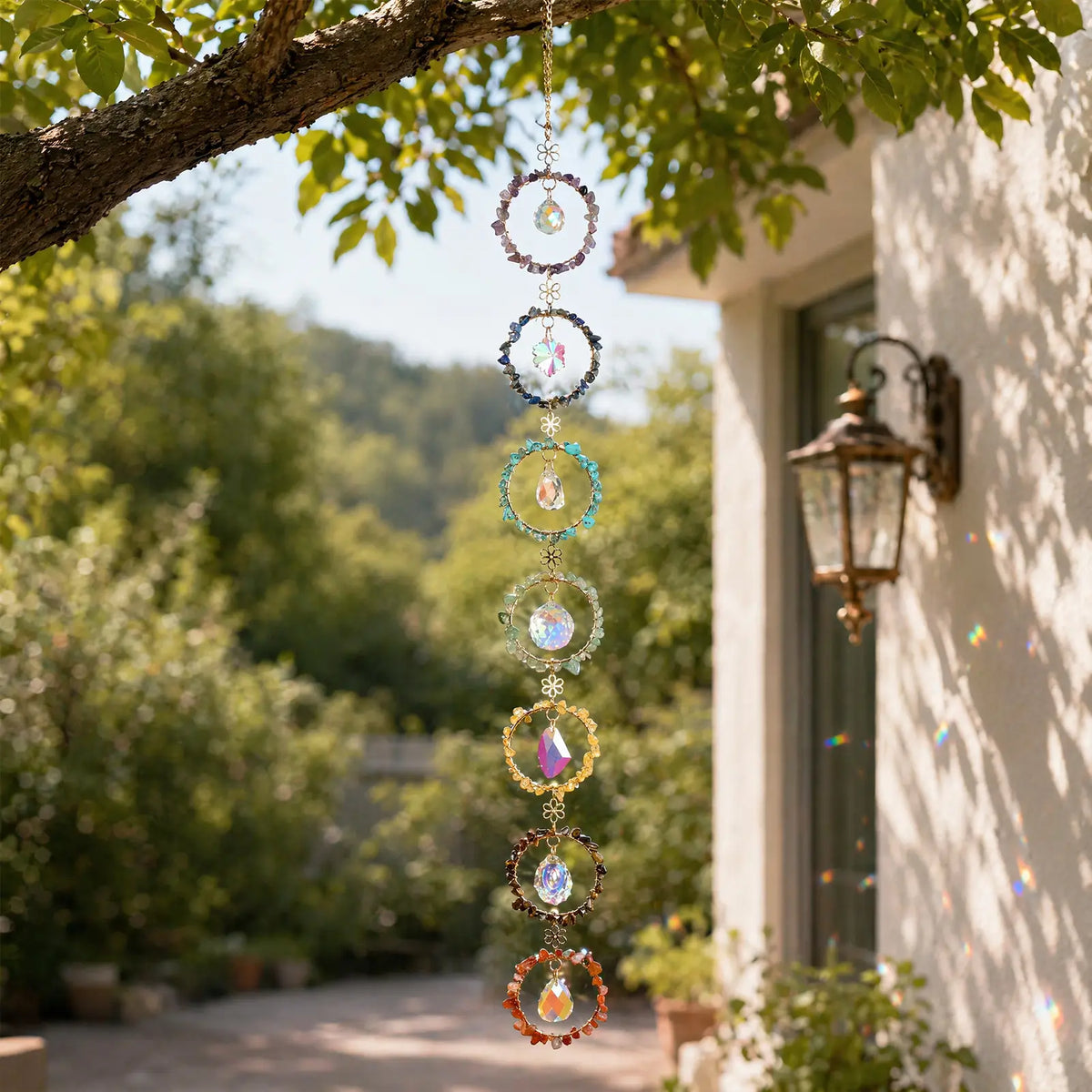 rainbow maker,front porch,window hanging,garden,gift