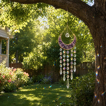 rainbow maker,front porch,window,hanging,garden,gift
