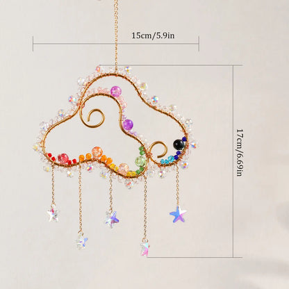 rainbow maker,front porch,window,hanging,garden,gift