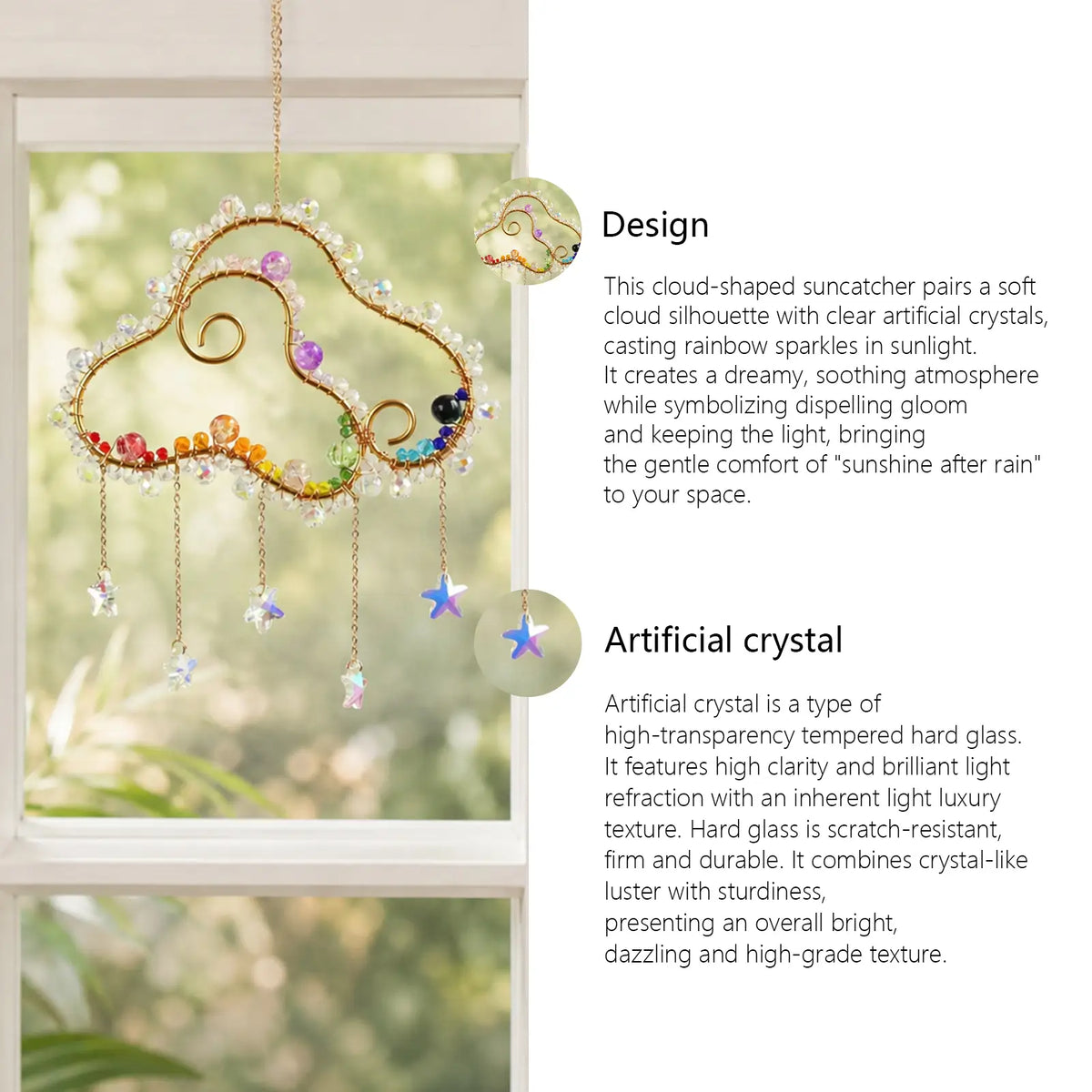rainbow maker,front porch,window,hanging,garden,gift