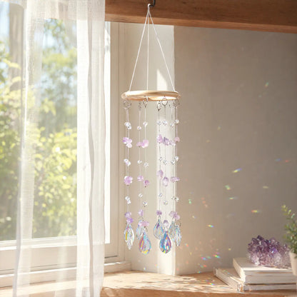 rainbow maker,front porch,window,hanging,garden,gift