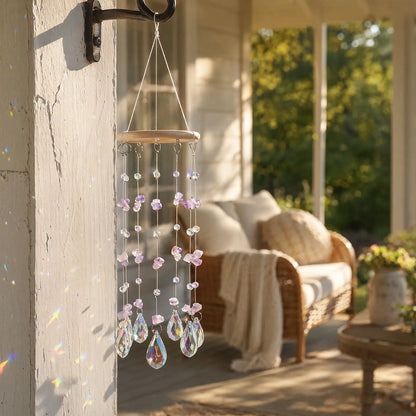 rainbow maker,front porch,window,hanging,garden,gift