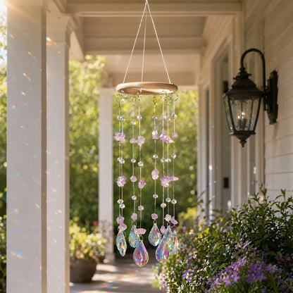 rainbow maker,front porch,window,hanging,garden,gift