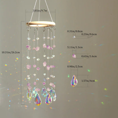 rainbow maker,front porch,window,hanging,garden,gift