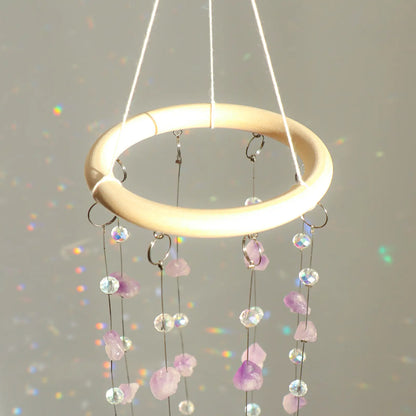 rainbow maker,front porch,window,hanging,garden,gift