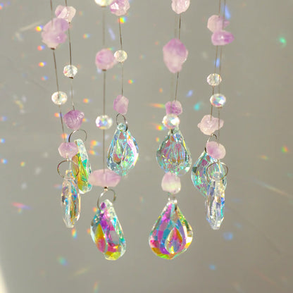 rainbow maker,front porch,window,hanging,garden,gift