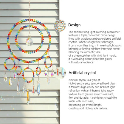 rainbow maker,front porch,window,hanging,garden,gift
