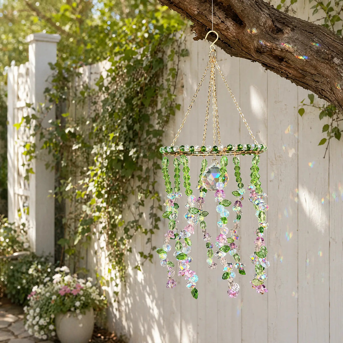 rainbow maker,front porch,window hanging,garden,gift