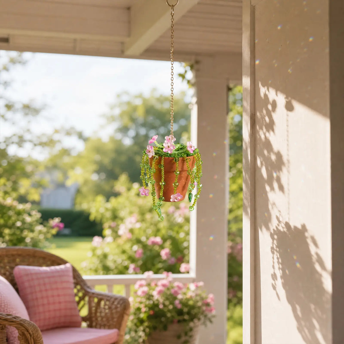 rainbow maker,front porch,window hanging,garden,gift