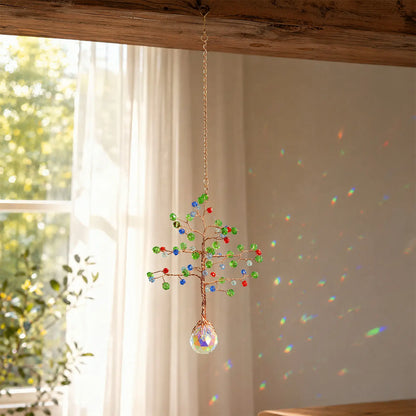 rainbow maker,front porch,window,hanging,garden,gift