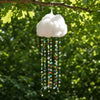 Handmade Cloud Crystal Suncatcher, Rainbow Maker for Window Porch & Garden Decor