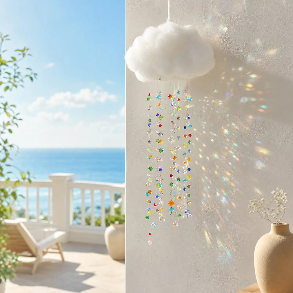 rainbow maker,front porch,window hanging,garden,gift