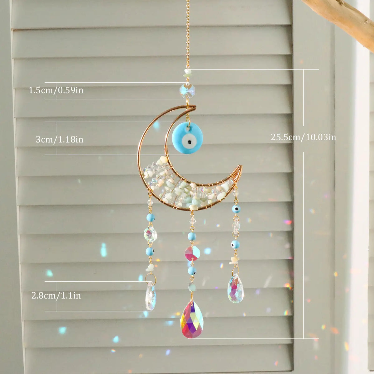 rainbow maker,front porch,window,hanging,garden,gift