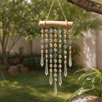 rainbow maker,front porch,window,hanging,garden,gift