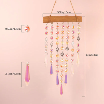 rainbow maker,front porch,window,hanging,garden,gift