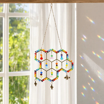 rainbow maker,front porch,window,hanging,garden,gift