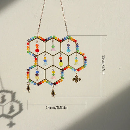 rainbow maker,front porch,window,hanging,garden,gift