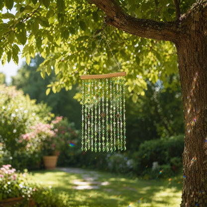 rainbow maker,front porch,window,hanging,garden,gift