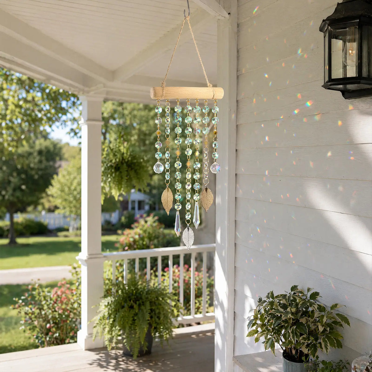rainbow maker,front porch,window hanging,garden,gift