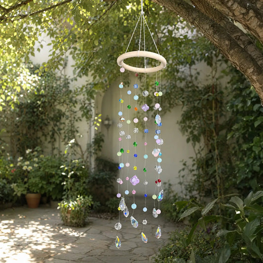 rainbow maker,front porch,window,hanging,garden,gift